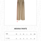 Ariana Pants - Khaki