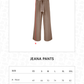 Jeana Pants - Camel