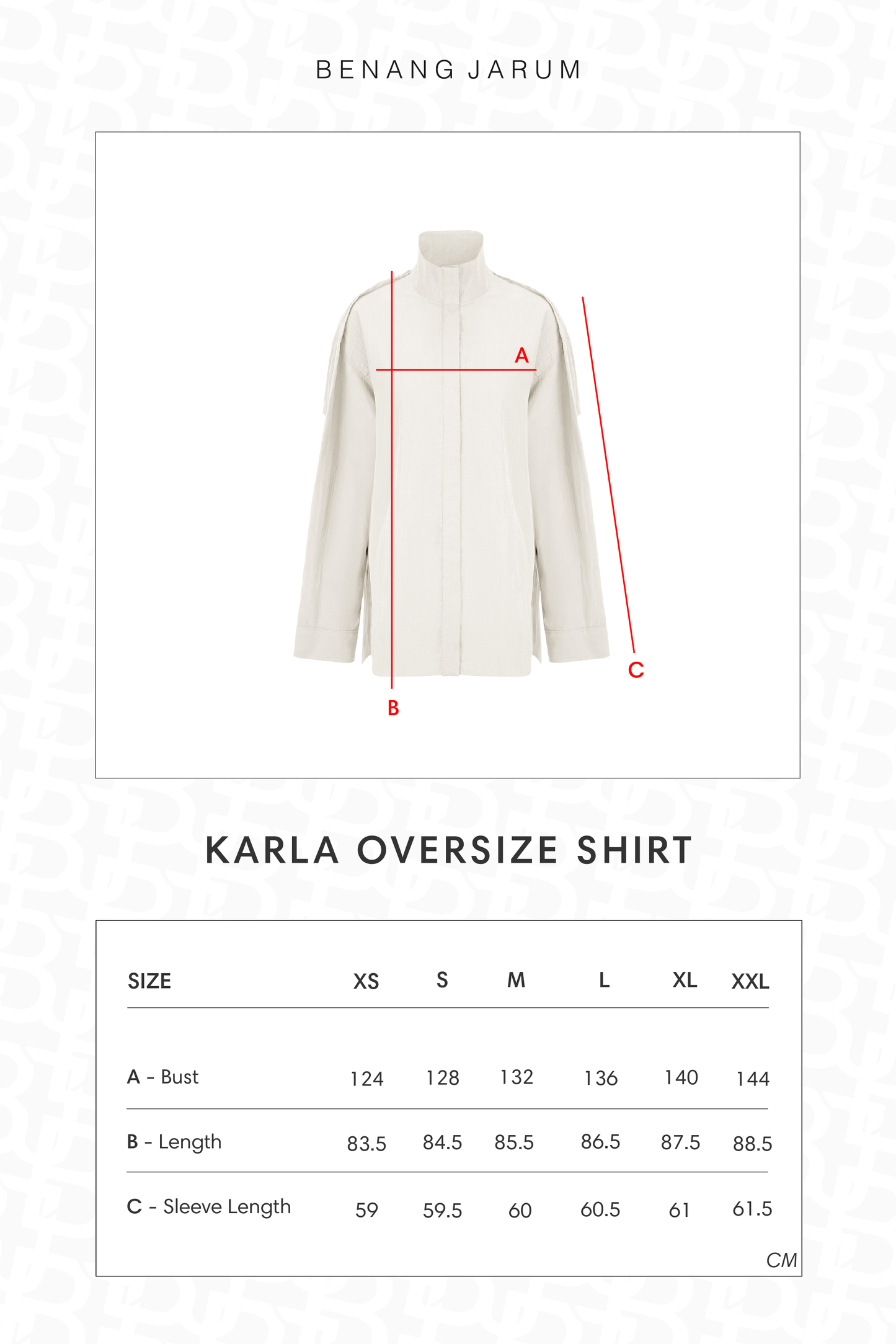 Karla Oversize Shirt - Beige