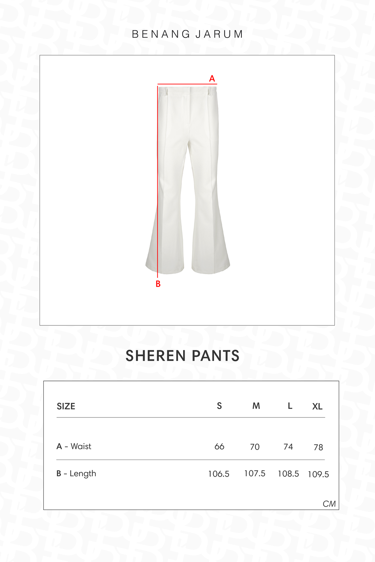 Sheren Pants - White