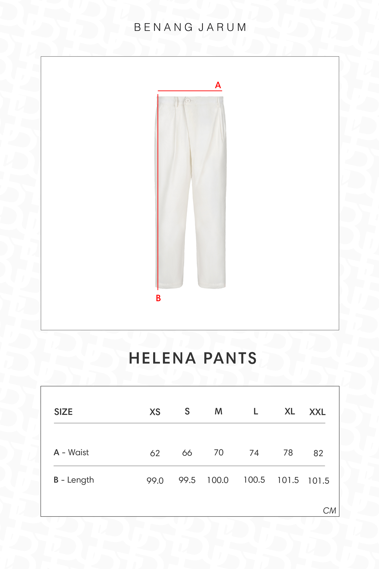 Helena Pants - White