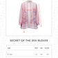 Secret Of The Sea Blouse - Jellyfish