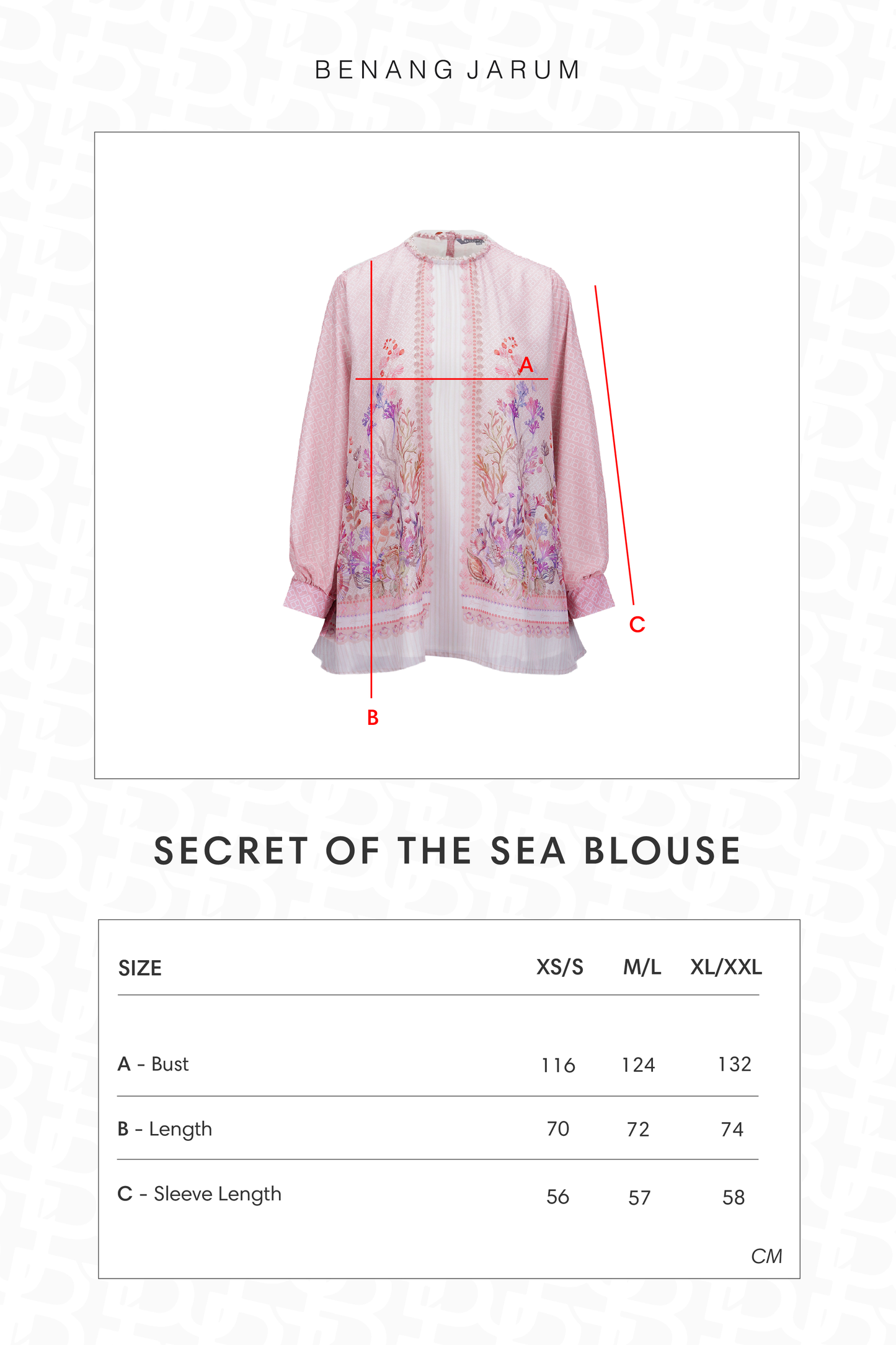 Secret Of The Sea Blouse - Jellyfish