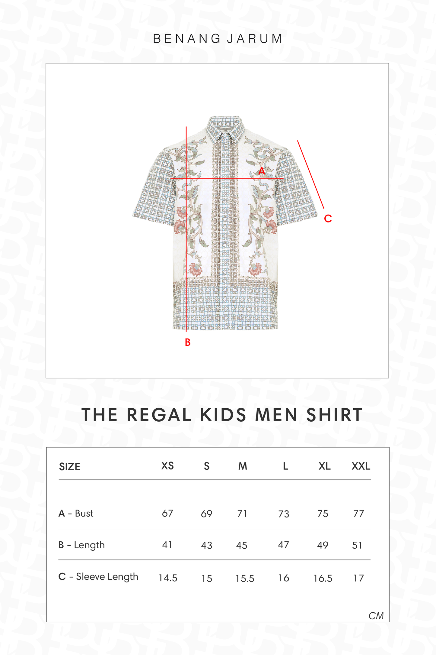 The Regal Kids Men Shirt - Ciel