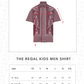 The Regal Kids Men Shirt - Burgundy