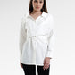 Stella Wrap Shirt - White