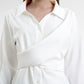 Stella Wrap Shirt - White