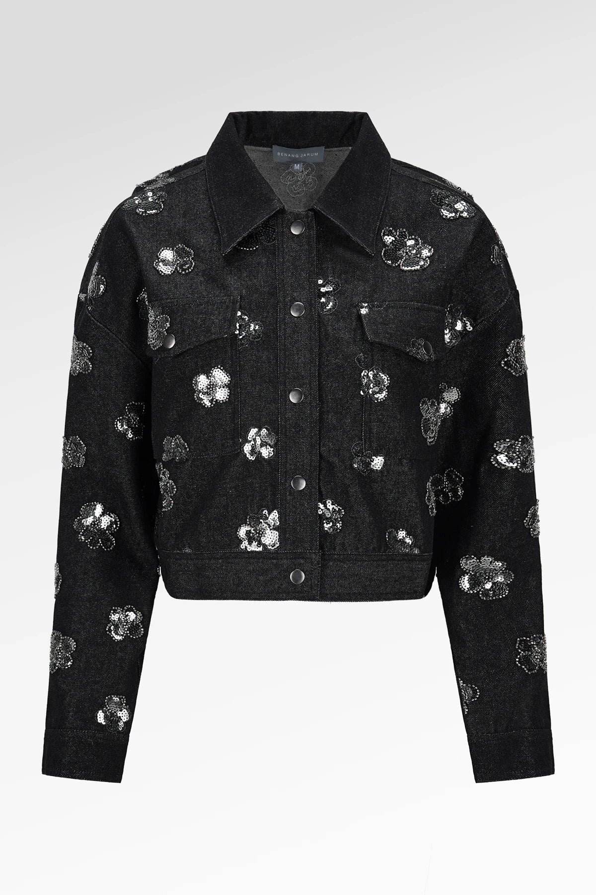 Stevie Embroidery Jacket - Black