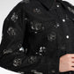 Stevie Embroidery Jacket - Black