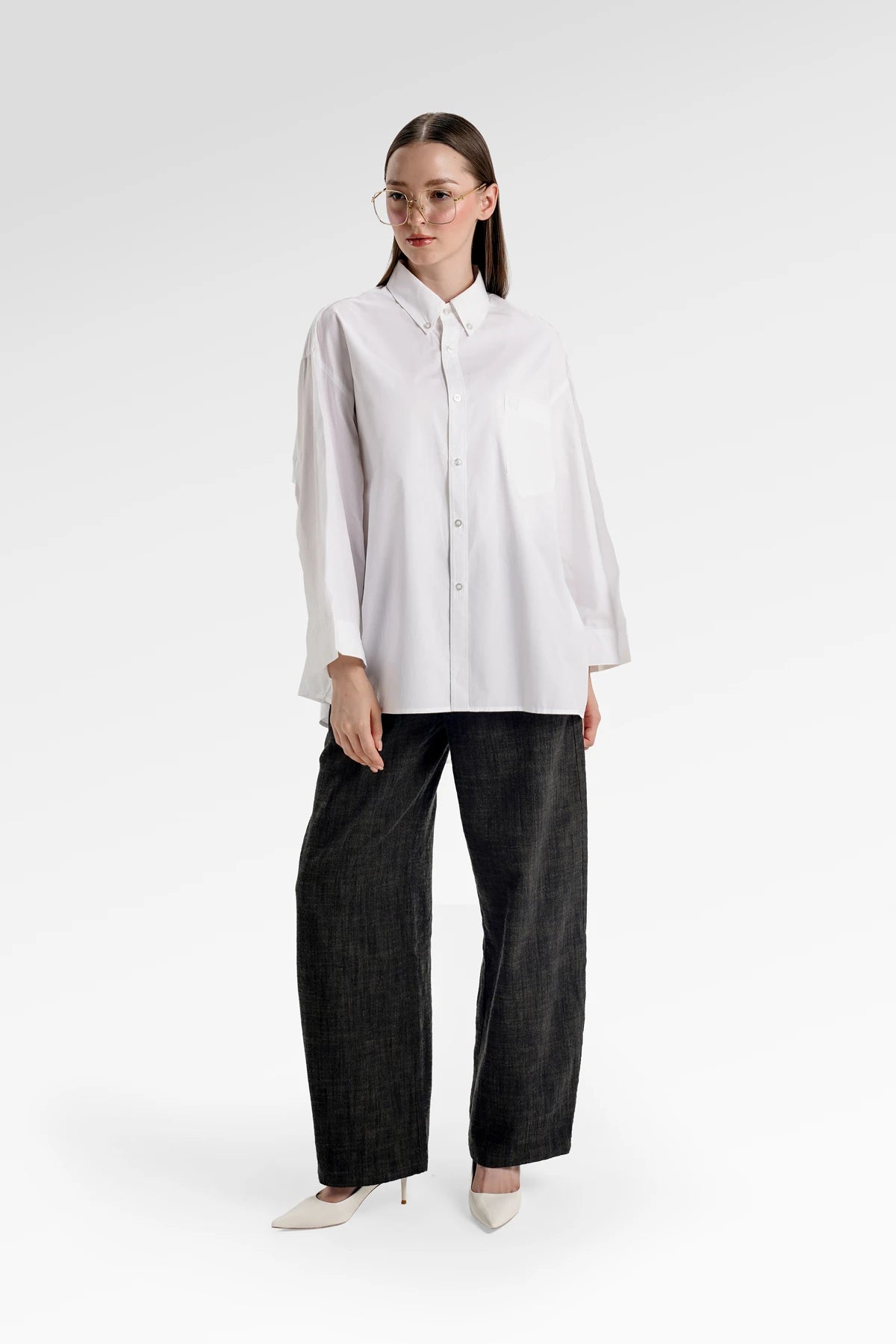 Sylvia Shirt - White