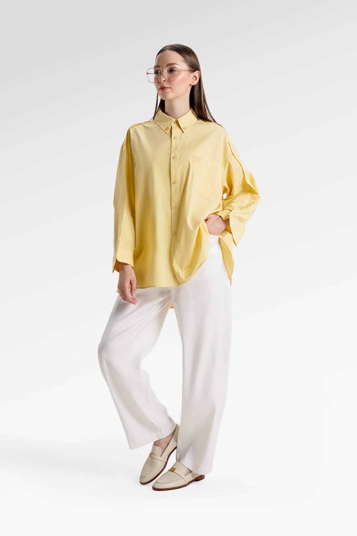 Sylvia Shirt - Yellow
