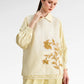 The Monogram Embroidery Blouse - Yuzu