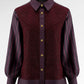 The Monogram Lace Outer - Berry