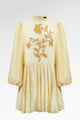 The Monogram Pleated Tunic - Yuzu