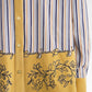 The Monogram Velvet Shirt - Yuzu