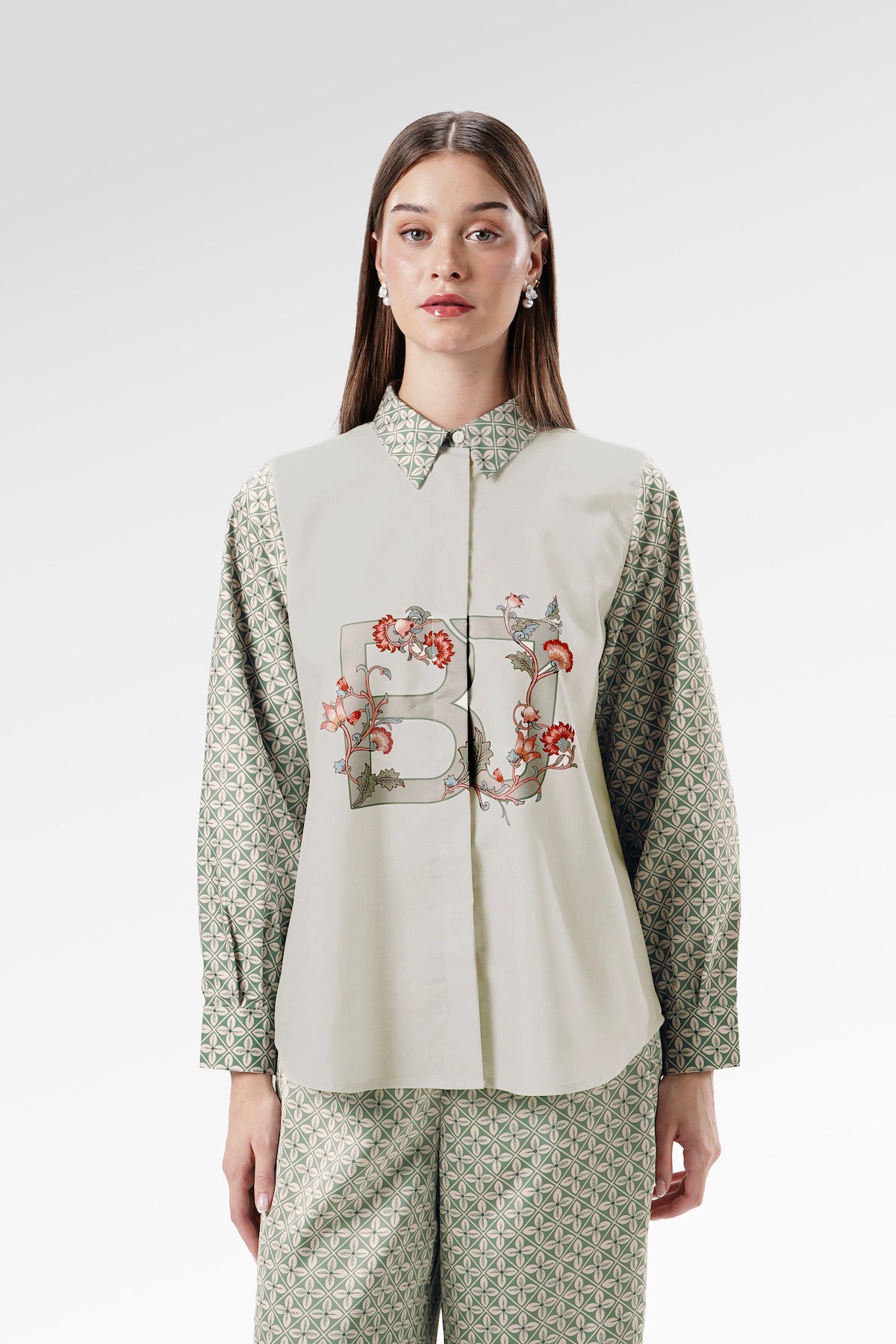 The Regal Basic Shirt - Sandsage