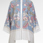 The Regal Batwing Blouse - Ciel