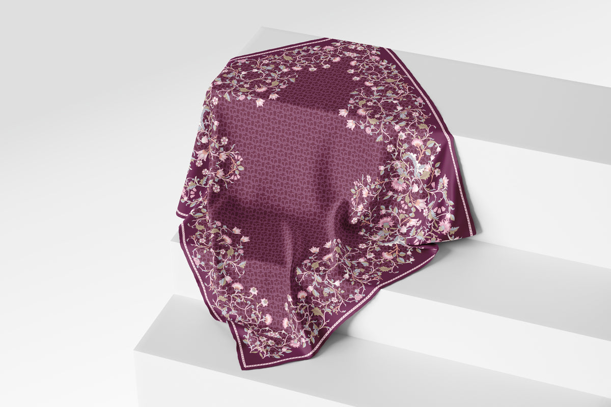 The Regal Scarf - Burgundy