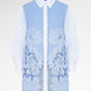 The Regal Embroidery Tunic - Ciel