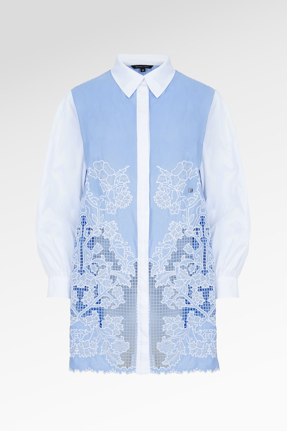 The Regal Embroidery Tunic - Ciel