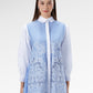 The Regal Embroidery Tunic - Ciel