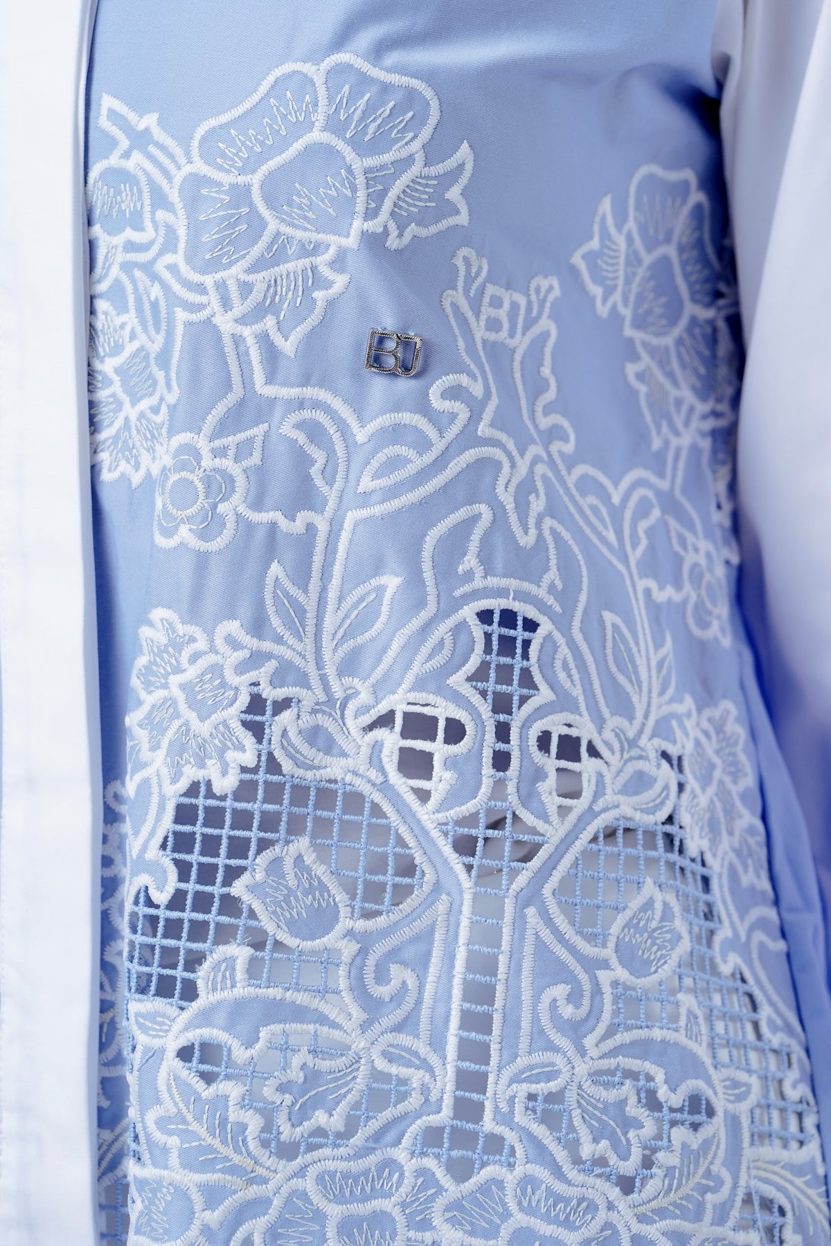 The Regal Embroidery Tunic - Ciel