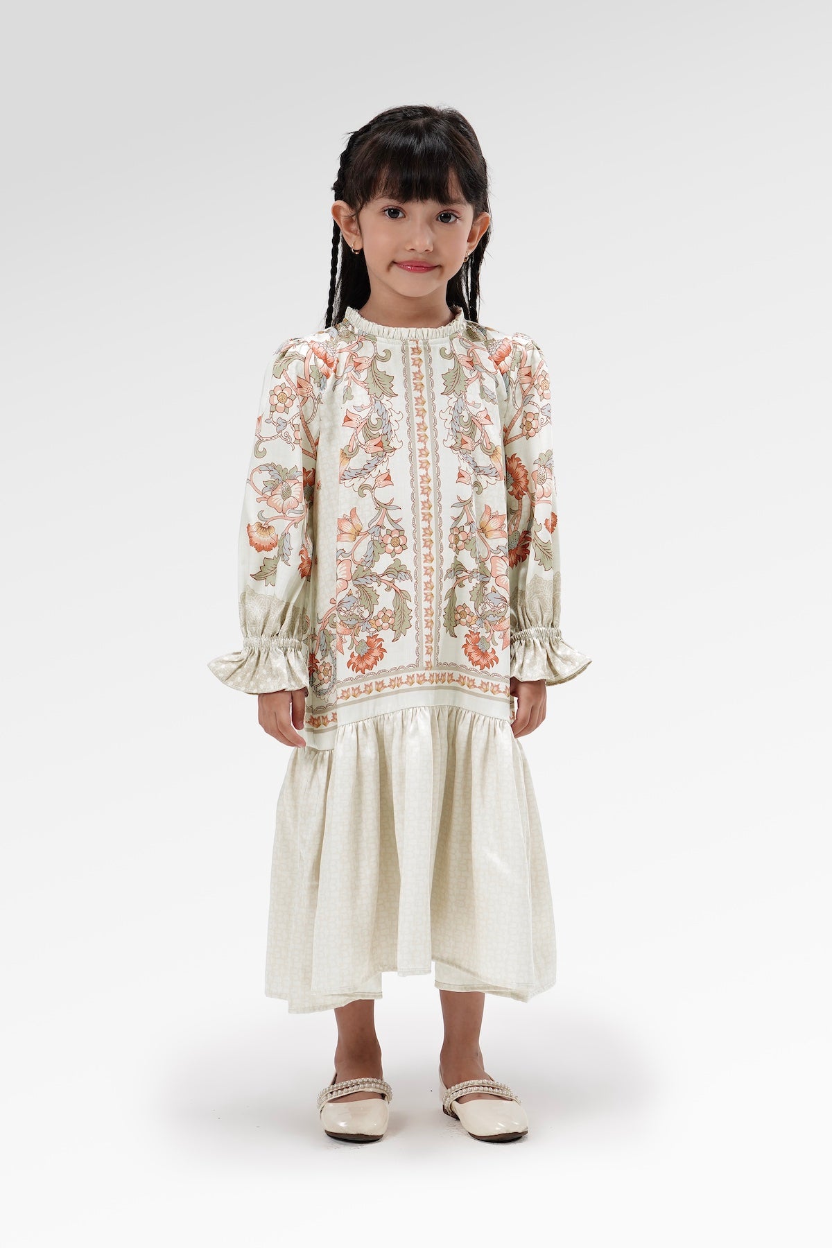 The Regal Kids Dress - Sandsage