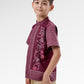 The Regal Kids Men Shirt - Burgundy