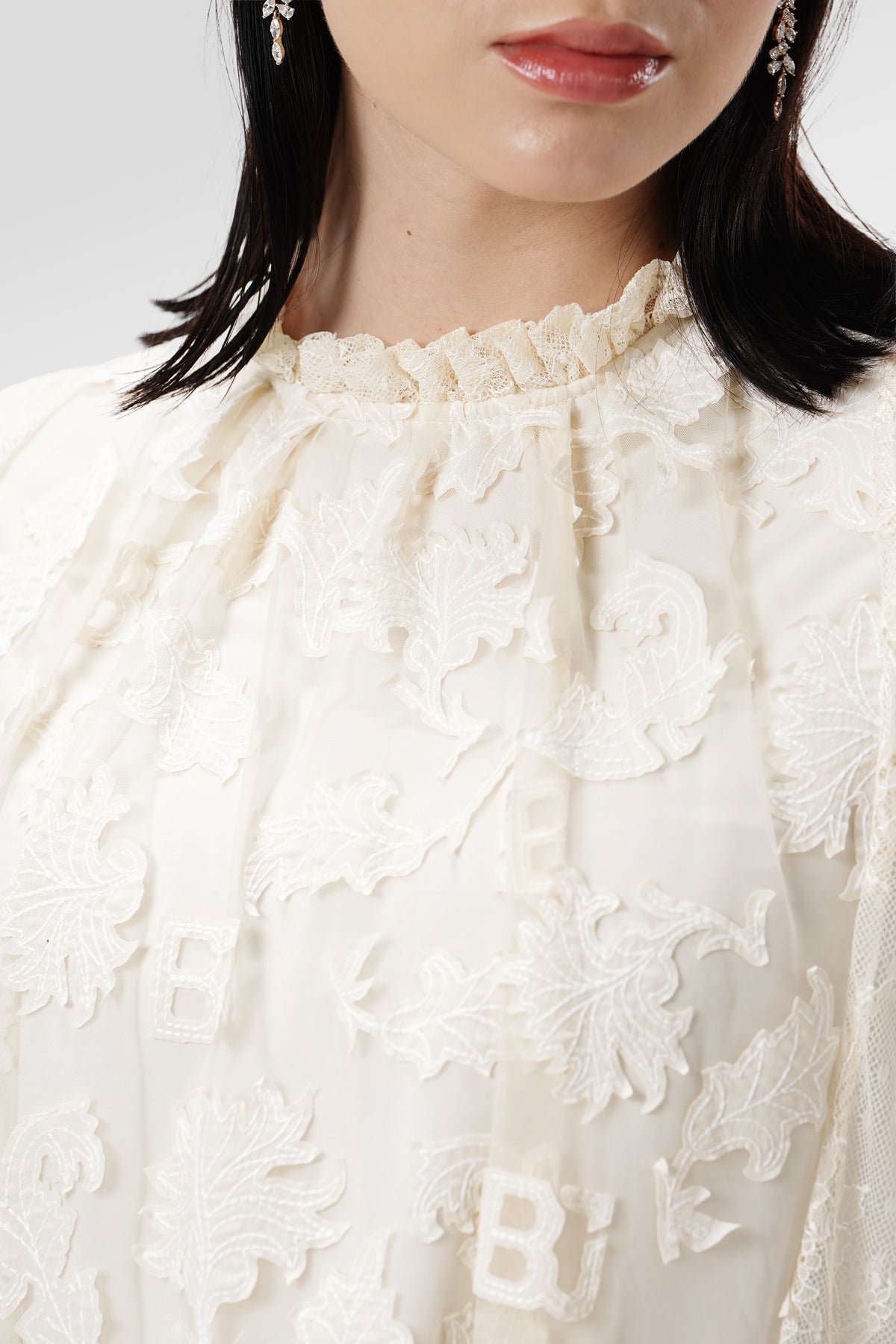 The Regal Lace Dress - Sungold