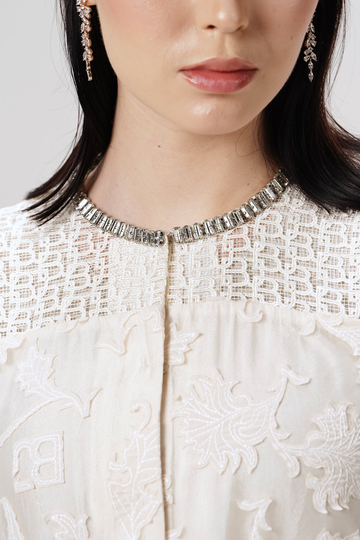 The Regal Lace Tunic - Sungold