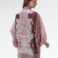 The Regal Loose Bow Blouse - Burgundy