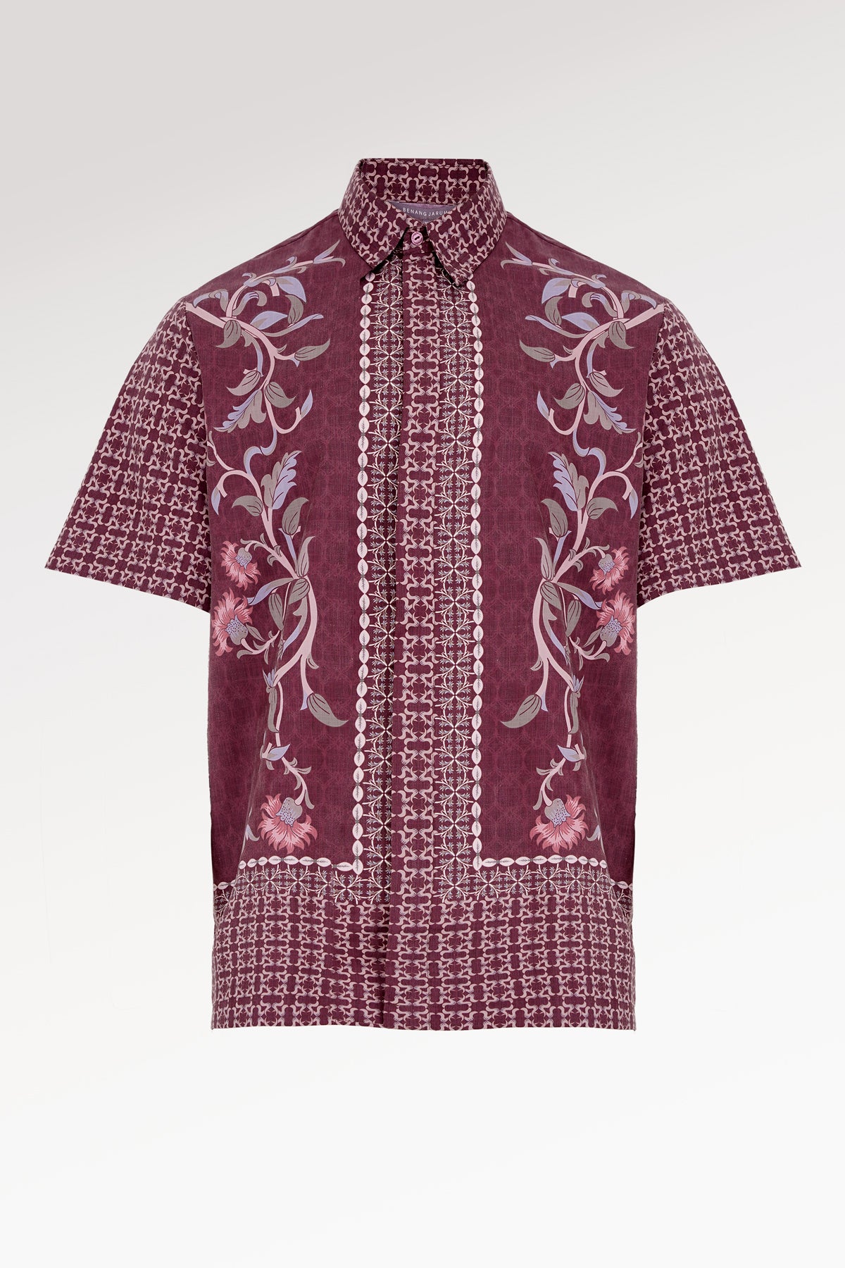 The Regal Men Shirt - Burgundy