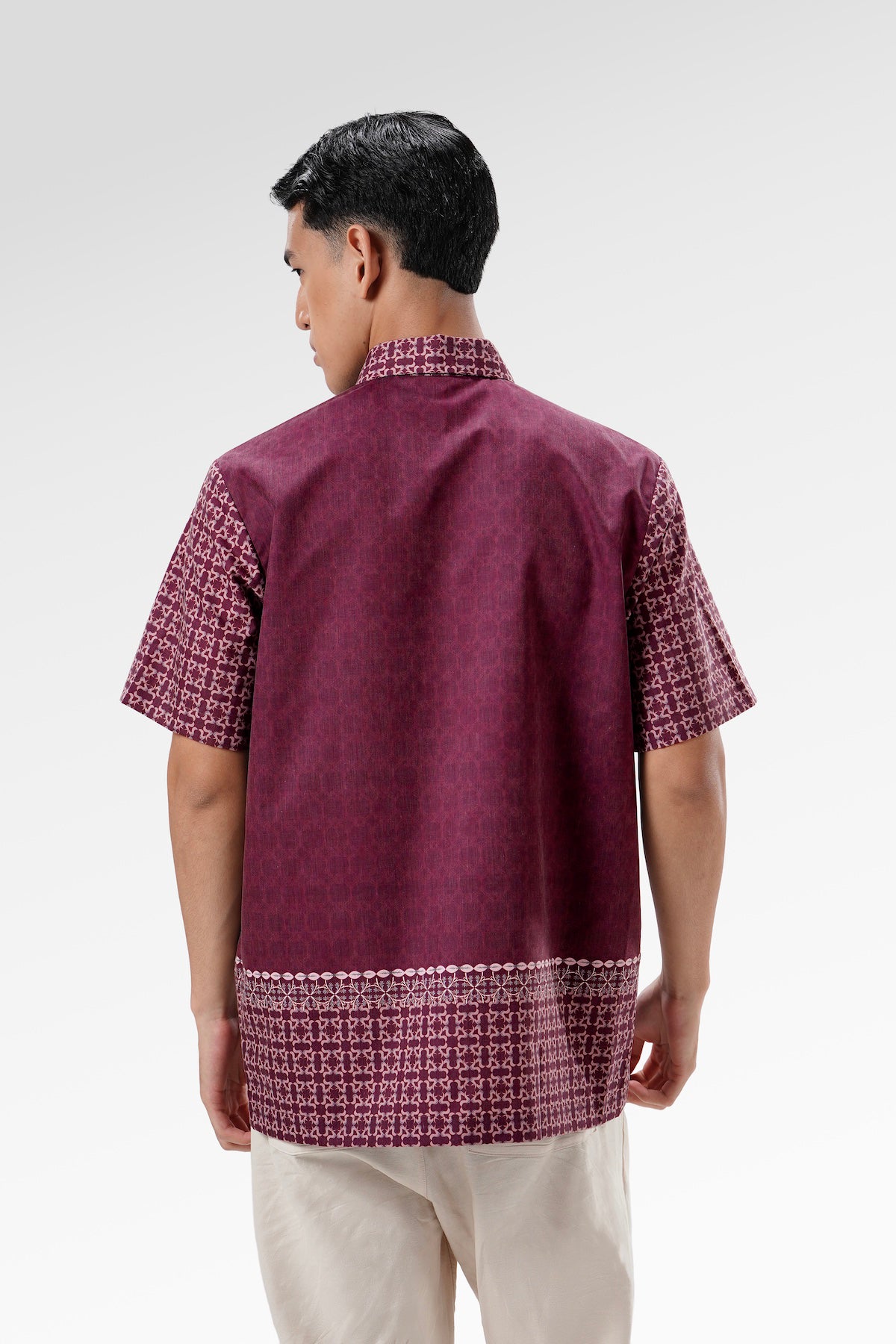 The Regal Men Shirt - Burgundy