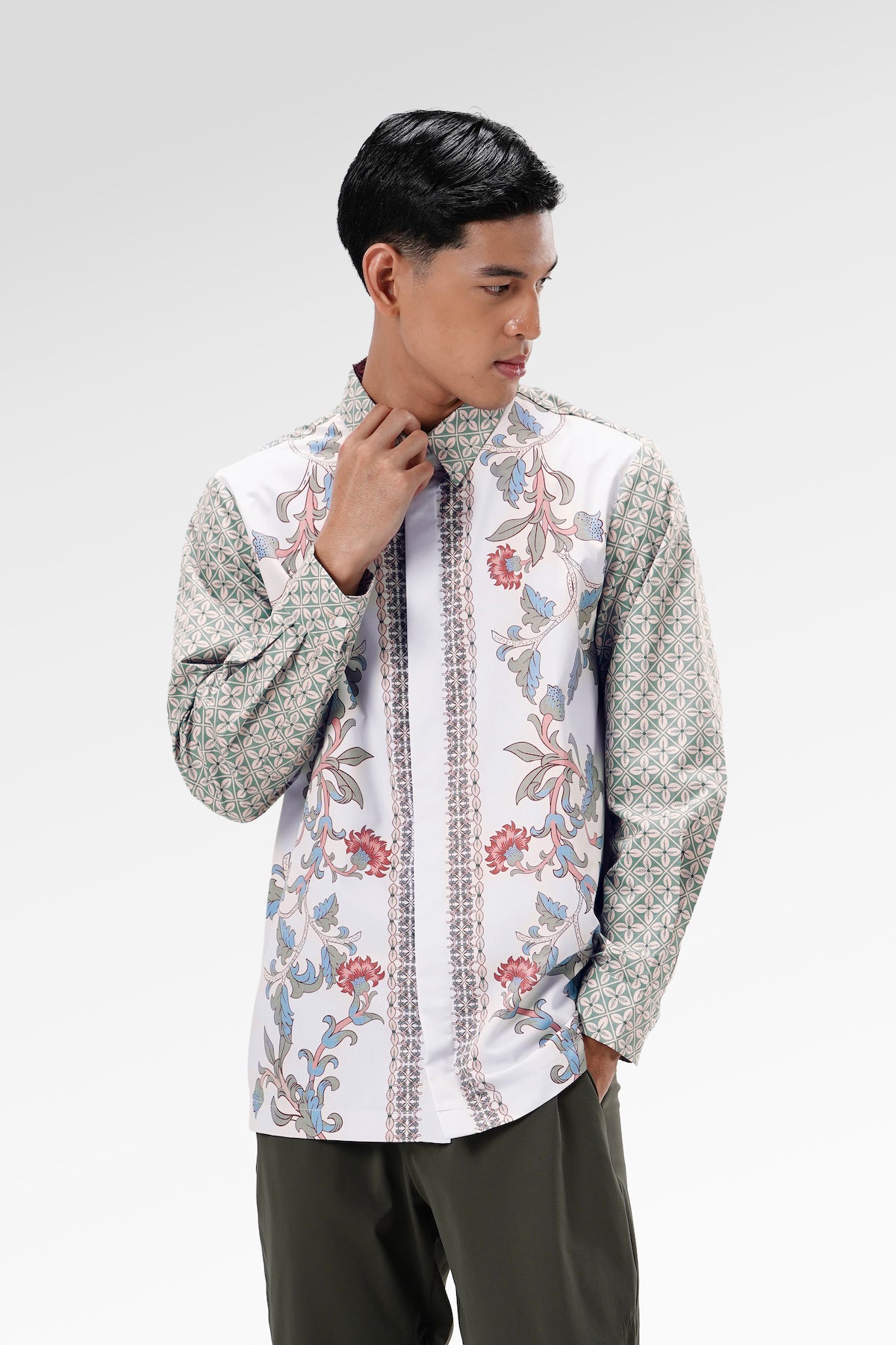 The Regal Men Shirt Long Sleeve - Sandsage