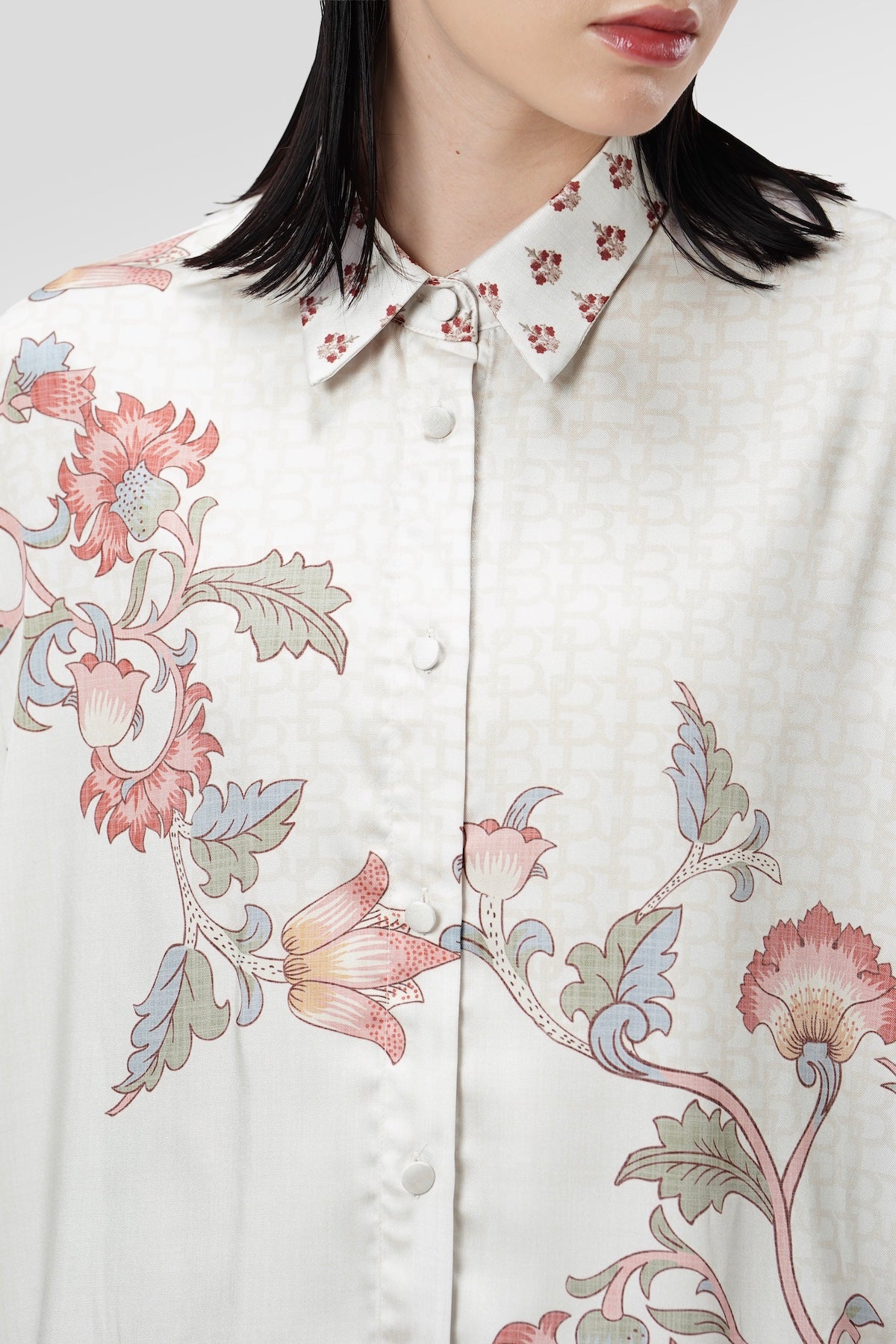 The Regal Oversized Shirt - Sandsage