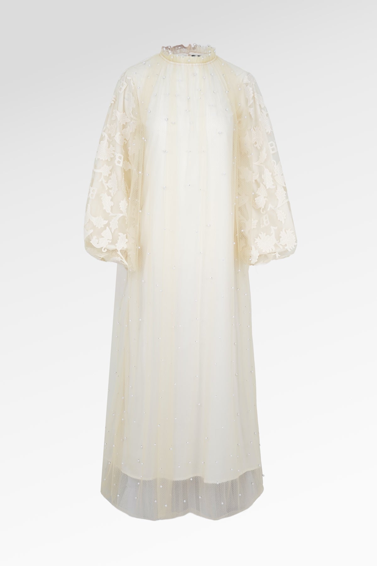 The Regal Pearl Dress - Sungold