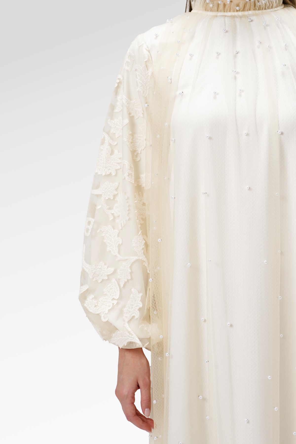The Regal Pearl Dress - Sungold