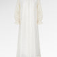 The Regal Poet Lace Dress - Sungold