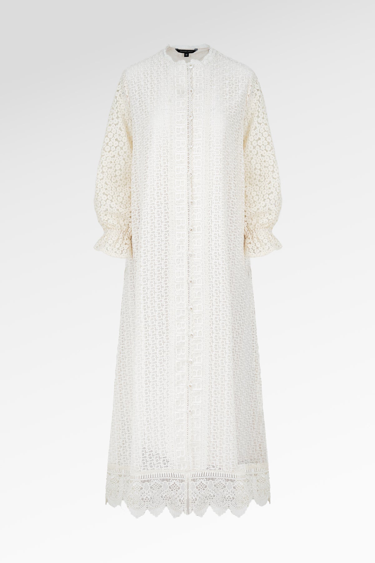 The Regal Poet Lace Dress - Sungold