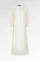 The Regal Poet Lace Dress - Sungold