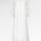 The Regal Poet Lace Dress - White