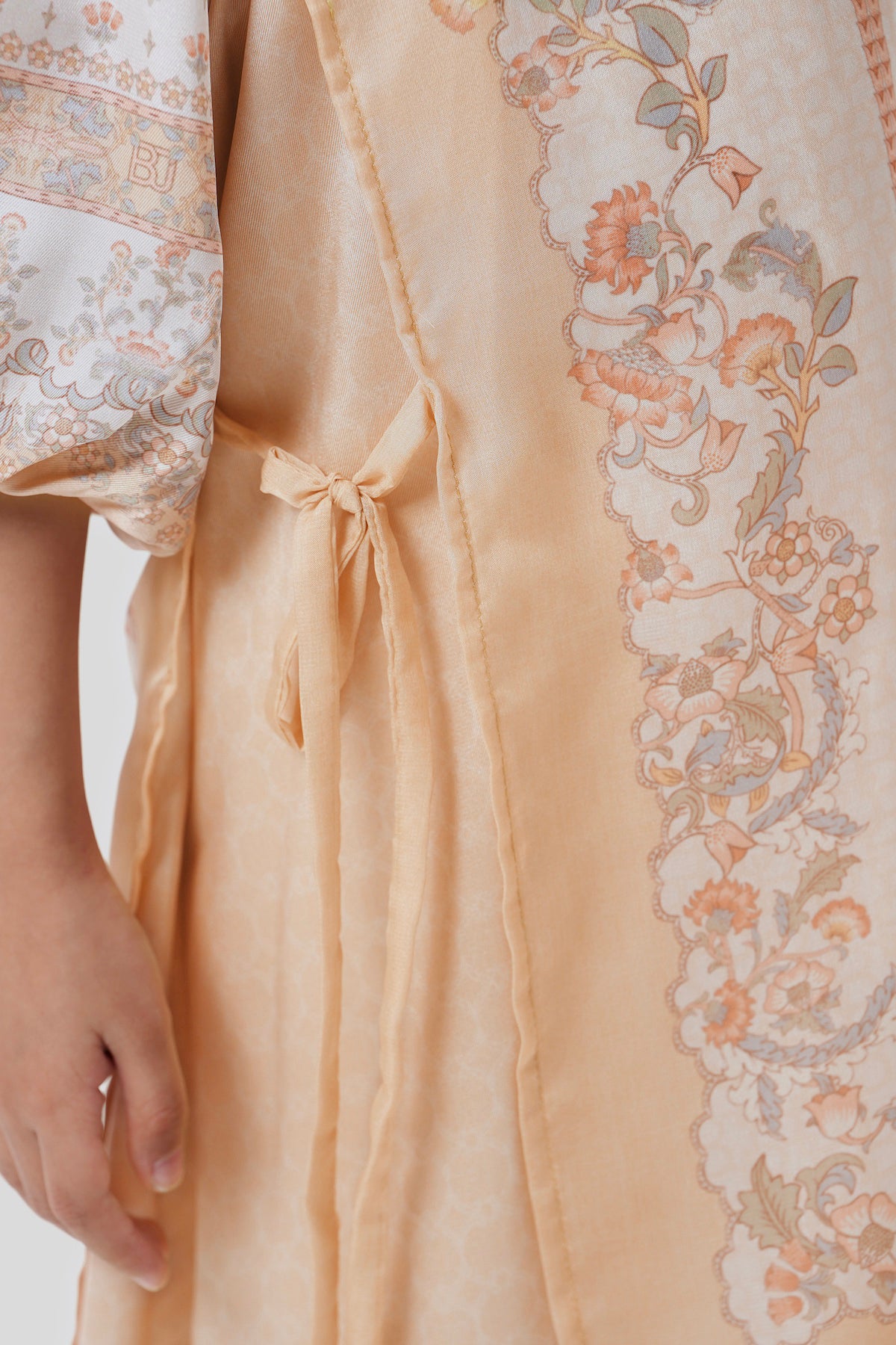 The Regal Puff Kids Dress - Sungold