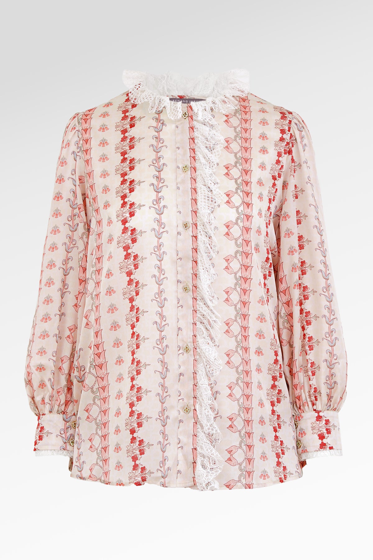 The Regal Ruffle Shirt - Sungold