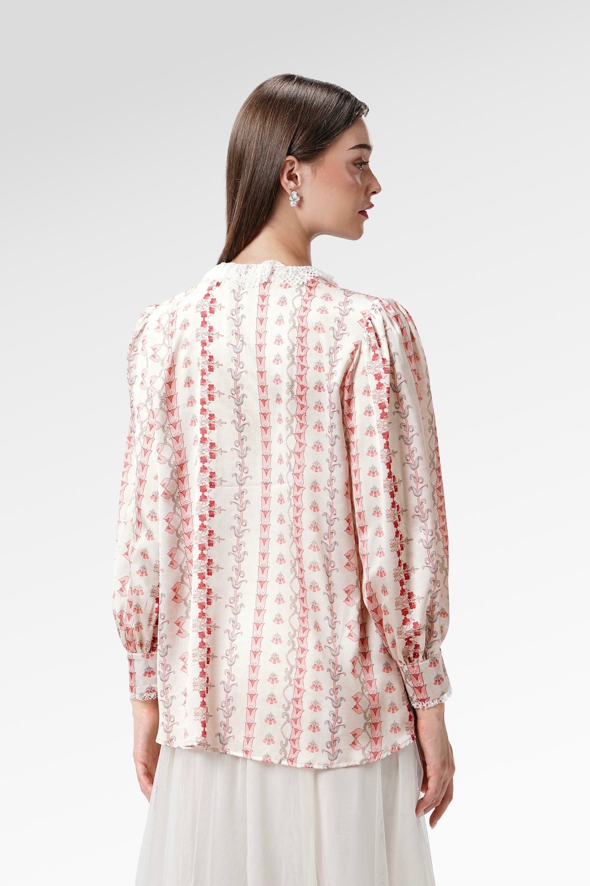 The Regal Ruffle Shirt - Sungold