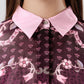 The Regal Sheer Shirt - Burgundy