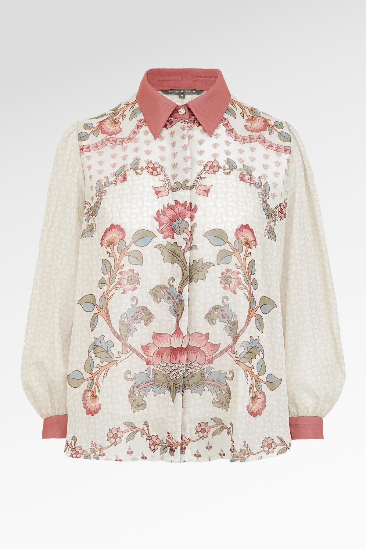 The Regal Sheer Shirt - Sandsage