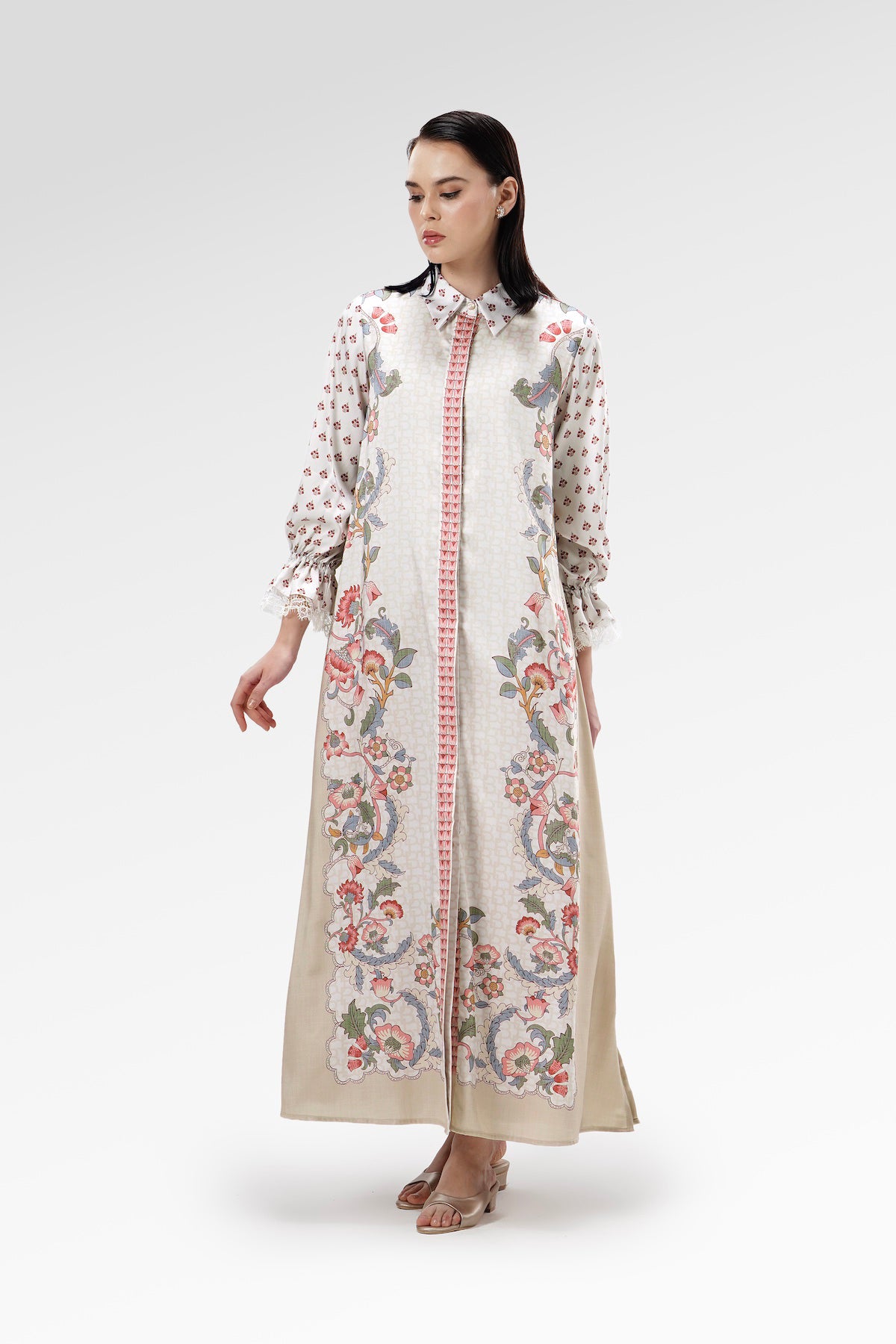 The Regal Shirt Dress - Sandsage