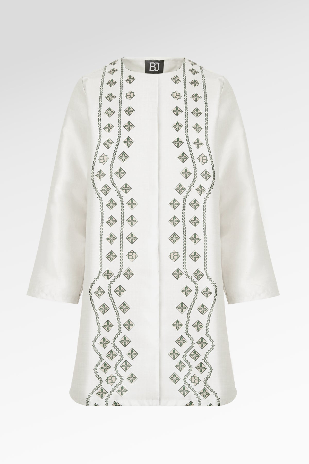 The Regal Taffeta Outer - Sandsage