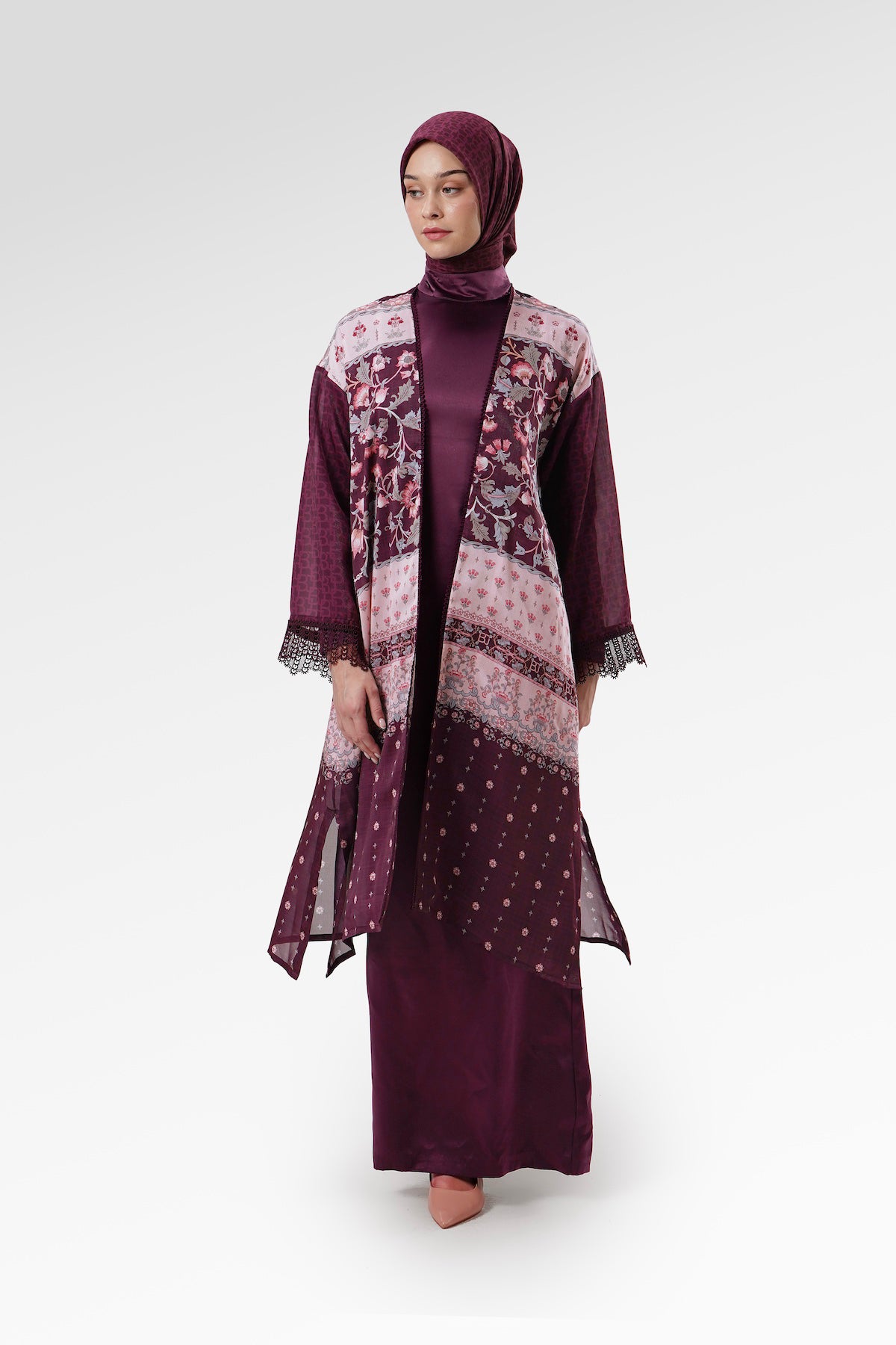 The Regal Outer - Burgundy