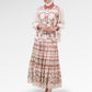 The Regal Tiered Skirt - Sandsage